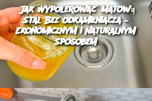 Jak Wypolerować Matową Stal Bez Odkamieniacza – Ekonomicznym i Naturalnym Sposobem