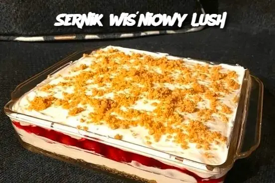 Sernik wiśniowy Lush