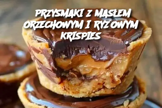 PRZYSMAKI Z MASŁEM ORZECHOWYM I RYŻOWYM KRISPIES