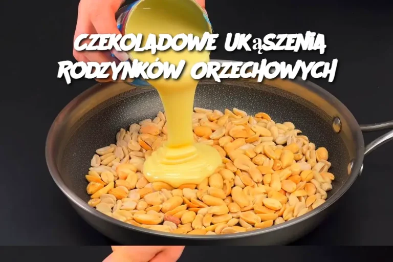 Czekoladowe Ukąszenia Rodzynków Orzechowych