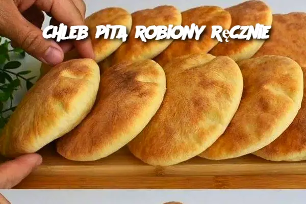 chleb pita robiony ręcznie