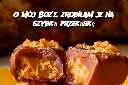 O mój Boże, zrobiłam je na szybką przekąskę