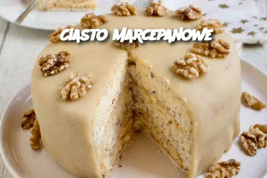 Ciasto marcepanowe