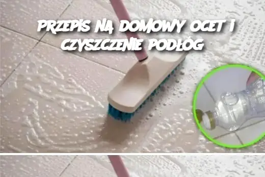 Przepis na domowy ocet i czyszczenie podłóg