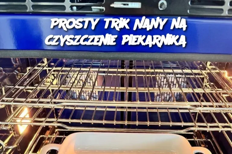 Prosty trik Nany na czyszczenie piekarnika