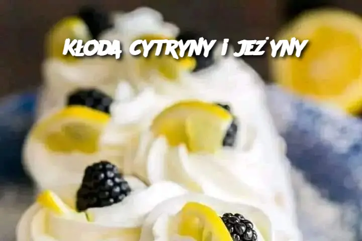 Kłoda cytryny i jeżyny