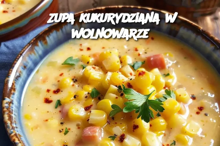 Zupa kukurydziana w wolnowarze