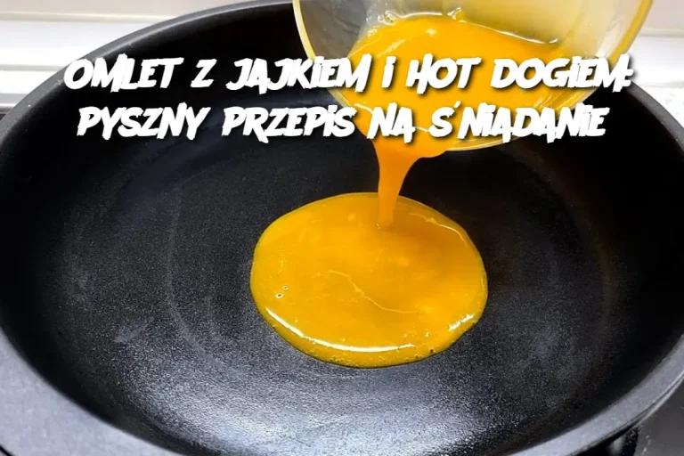 Omlet z jajkiem i hot dogiem: pyszny przepis na śniadanie