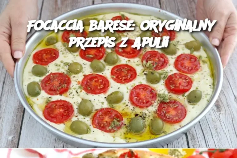 Focaccia barese: oryginalny przepis z Apulii