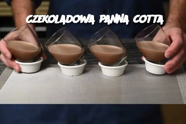 Czekoladowa panna cotta