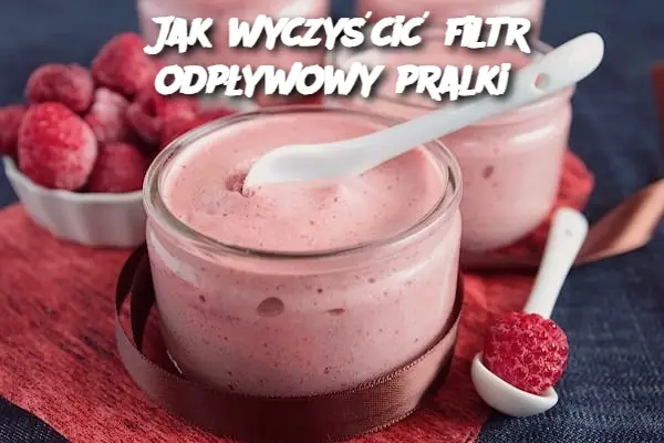 Jak wyczyścić filtr odpływowy pralki