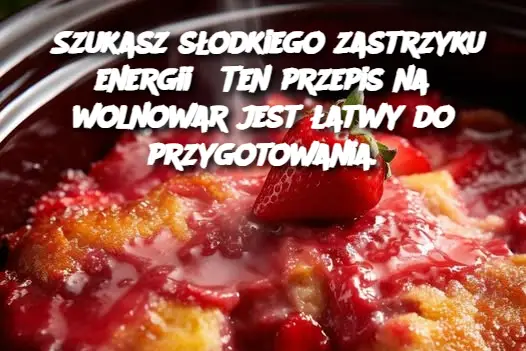 Szukasz słodkiego zastrzyku energii? Ten przepis na wolnowar jest łatwy do przygotowania.