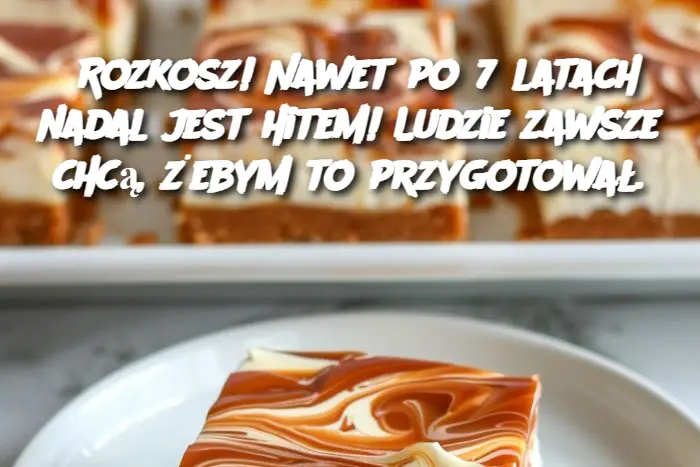 Rozkosz! Nawet po 7 latach nadal jest hitem! Ludzie zawsze chcą, żebym to przygotował.