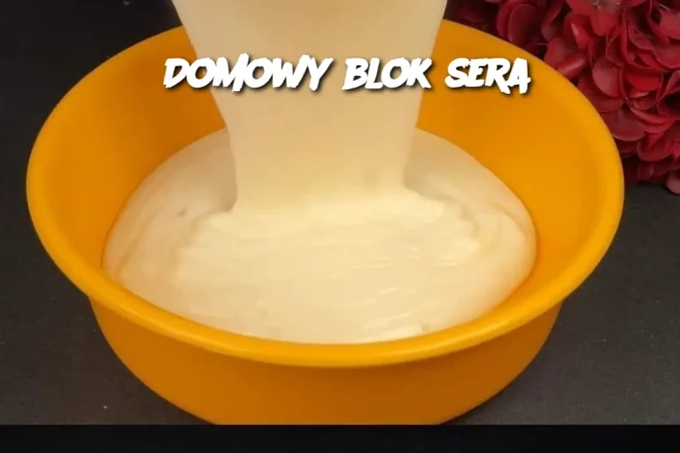 Domowy blok sera