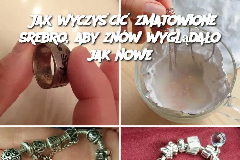 Jak wyczyścić zmatowione srebro, aby znów wyglądało jak nowe