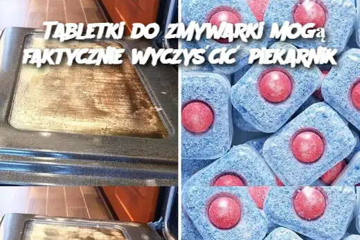 Tabletki do zmywarki mogą faktycznie wyczyścić piekarnik