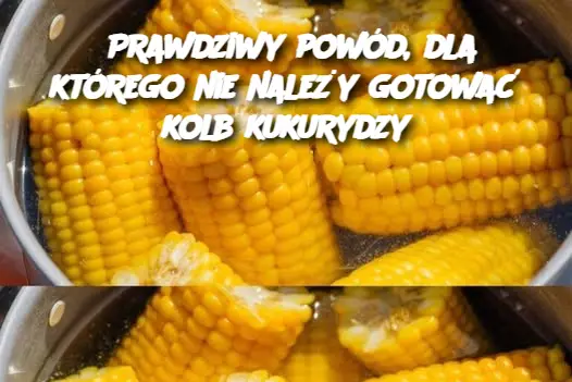 Prawdziwy powód, dla którego nie należy gotować kolb kukurydzy