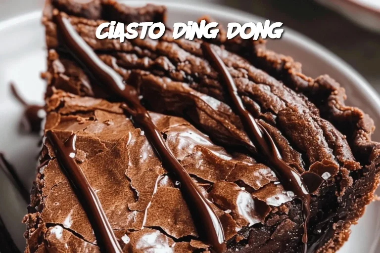 Ciasto Ding Dong