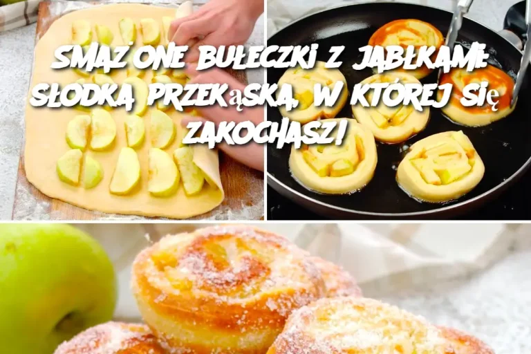 Smażone bułeczki z jabłkami: słodka przekąska, w której się zakochasz!