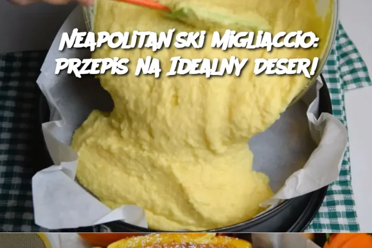 Neapolitański Migliaccio: Przepis na Idealny Deser!