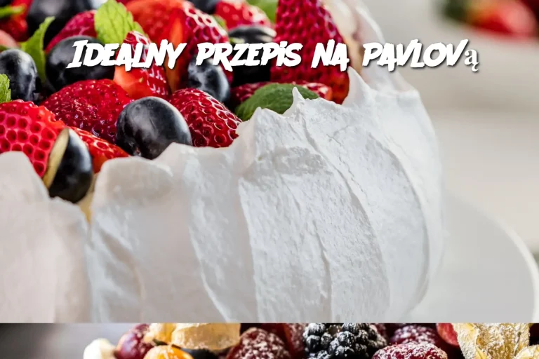 Idealny przepis na Pavlovą