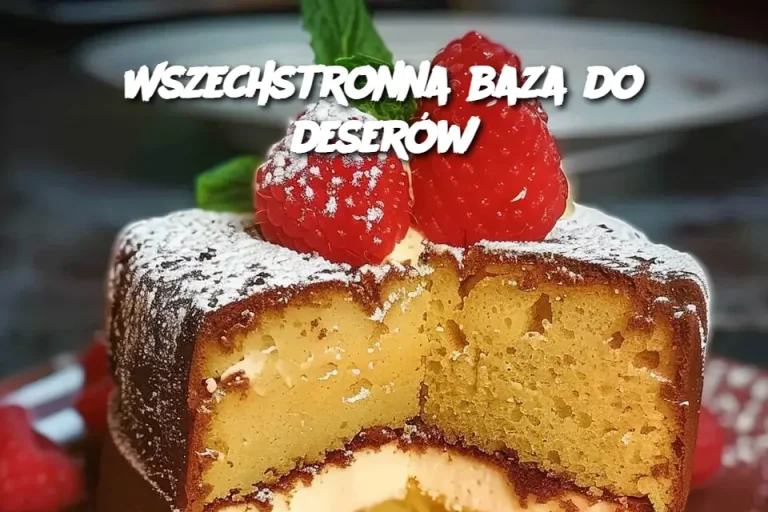 Wszechstronna baza do deserów