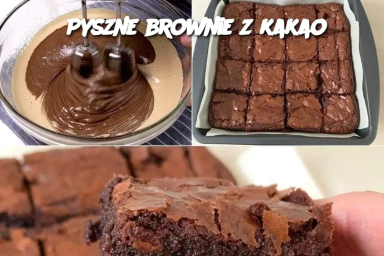 Pyszne brownie z kakao