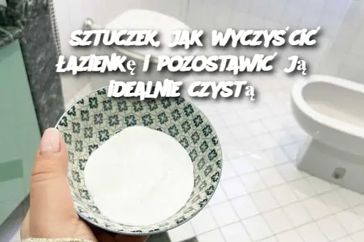 5 sztuczek, jak wyczyścić łazienkę i pozostawić ją idealnie czystą