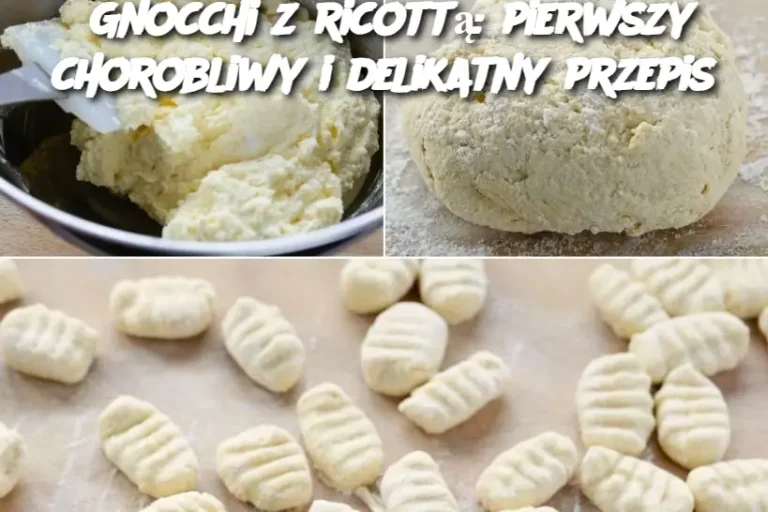 Gnocchi z ricottą: pierwszy chorobliwy i delikatny przepis