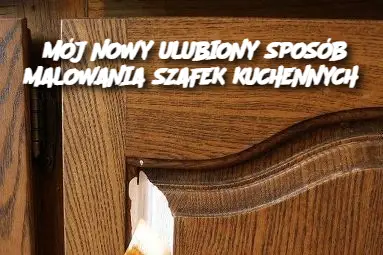 MÓJ NOWY ULUBIONY SPOSÓB MALOWANIA SZAFEK KUCHENNYCH