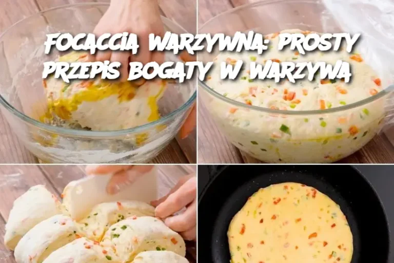 Focaccia warzywna: prosty przepis bogaty w warzywa