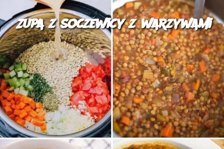 Zupa z soczewicy z warzywami