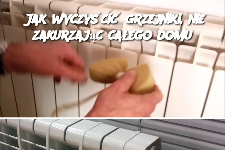 Jak wyczyścić grzejniki, nie zakurzając całego domu