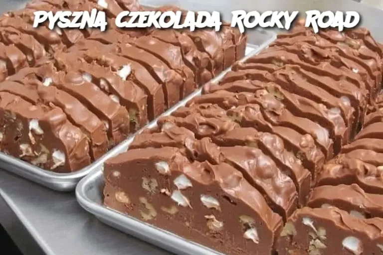 Pyszna czekolada Rocky Road