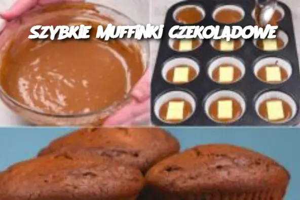 Szybkie muffinki czekoladowe