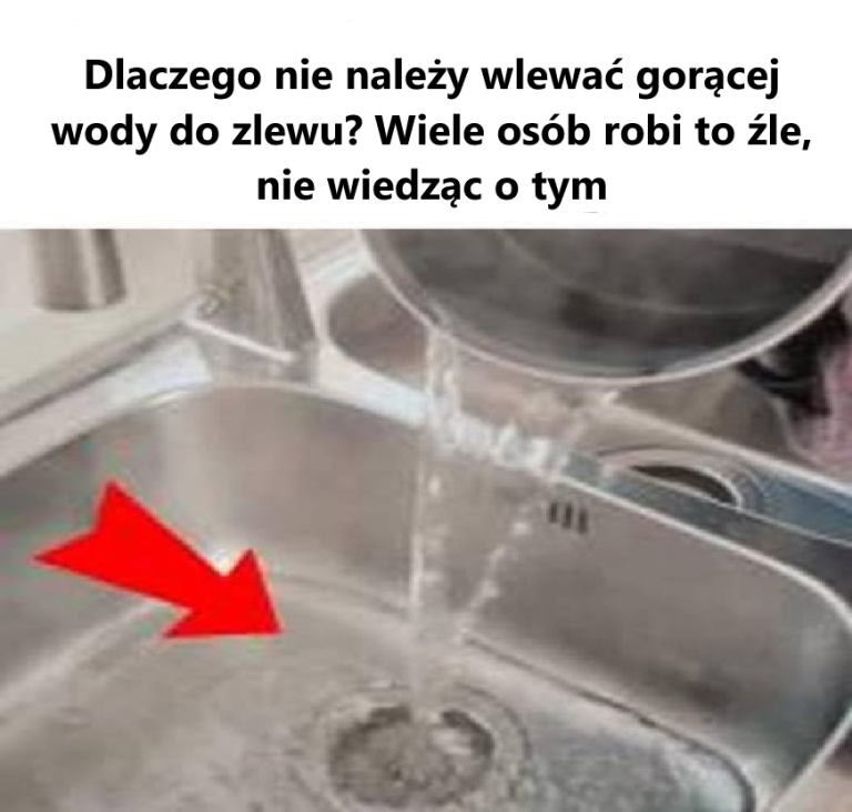 Dlaczego nie należy wlewać gorącej wody do zlewu? Wiele osób robi to źle, nie wiedząc o tym