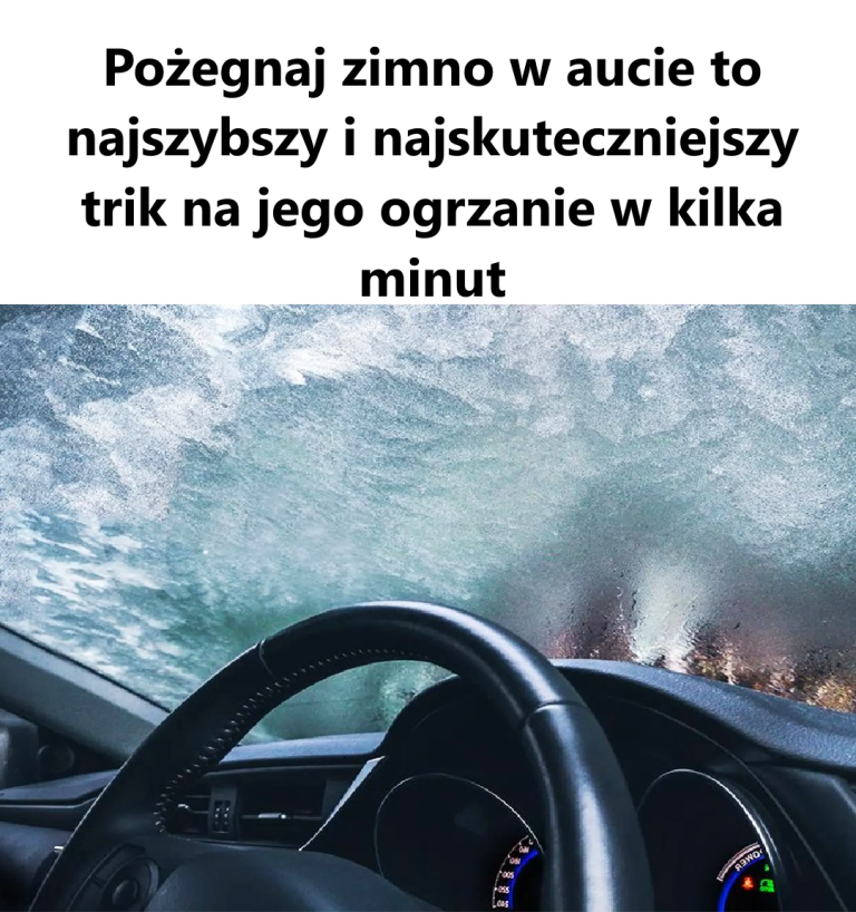 Żegnaj zimnie w samochodzie: najszybszy i najskuteczniejszy sposób na rozgrzanie go w kilka minut