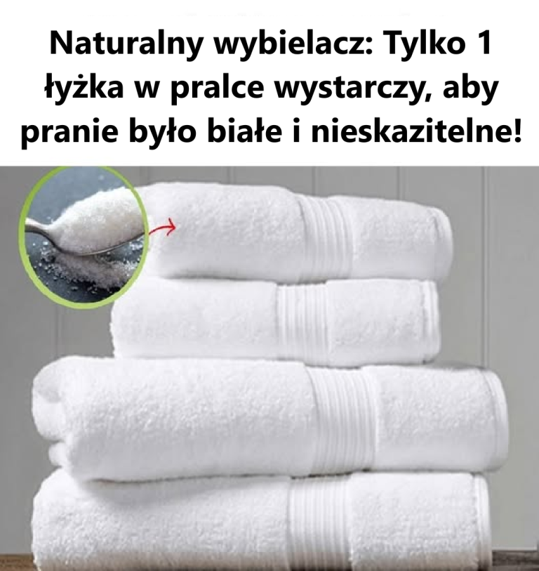 Naturalny produkt do wybielania prania