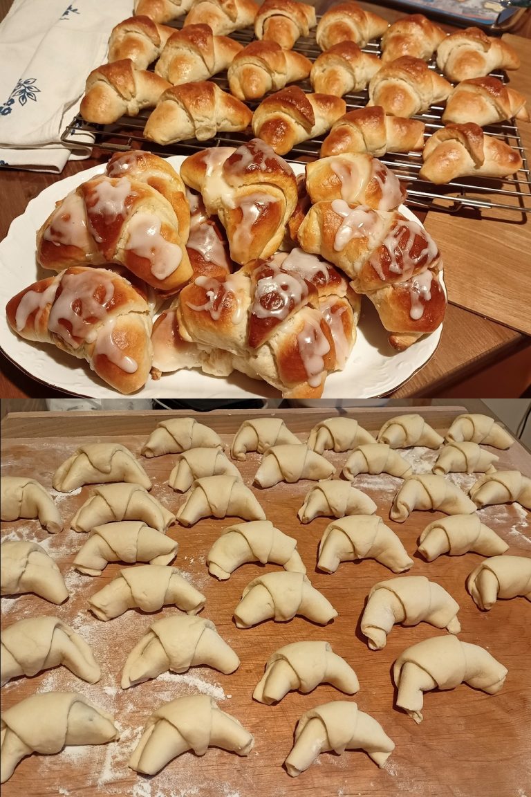 Błyskawiczne rogaliki z nadzieniem