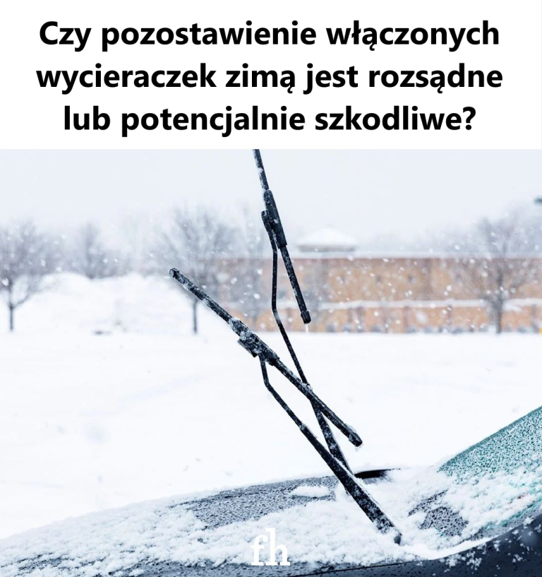 Dlaczego ludzie zostawiają wycieraczki włączone zimą?