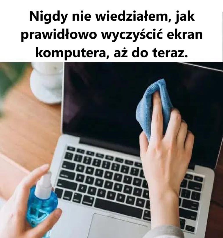 Jak czyścić ekran i klawiaturę komputera