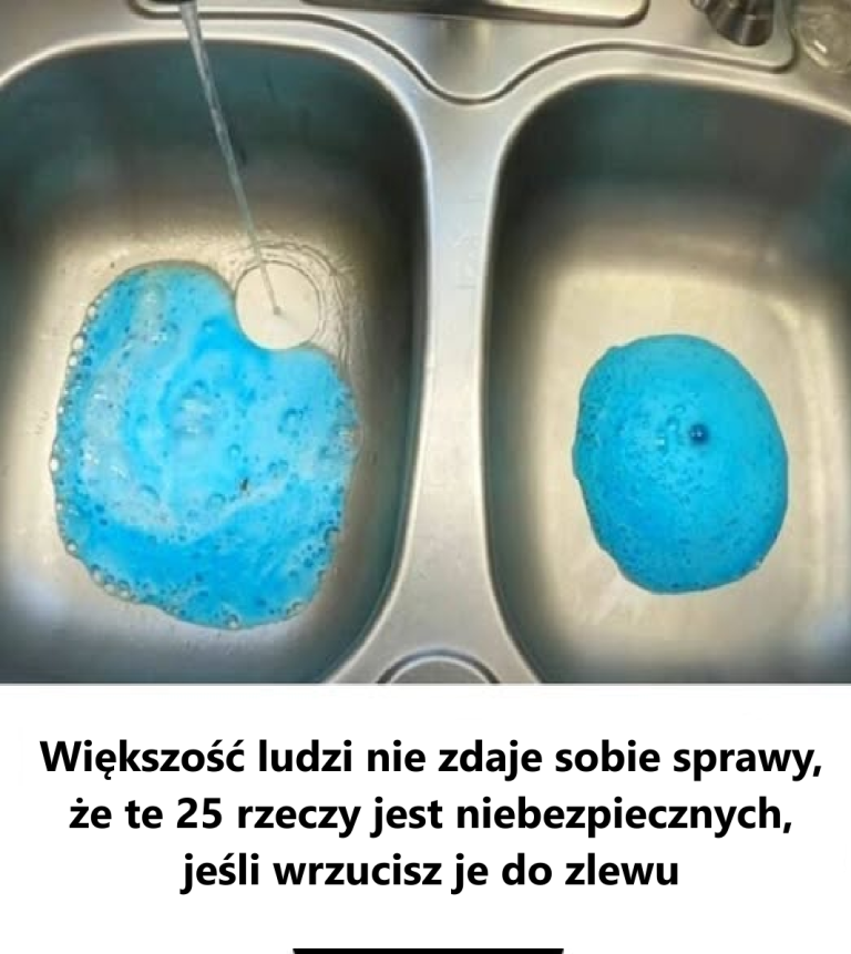 Większość ludzi nie zdaje sobie sprawy, że te 25 rzeczy jest niebezpiecznych, jeśli wrzucisz je do zlewu