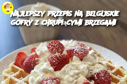 Najlepszy przepis na belgijskie gofry z chrupiącymi brzegami