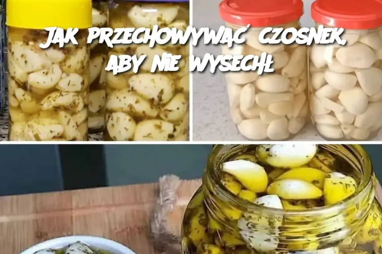 Jak przechowywać czosnek, aby nie wysechł