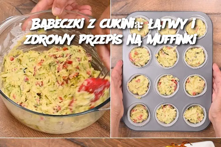 Babeczki z cukinią: łatwy i zdrowy przepis na muffinki