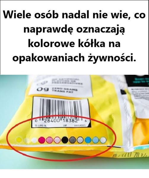 Co tak naprawdę oznaczają kolorowe kółka na opakowaniach żywności