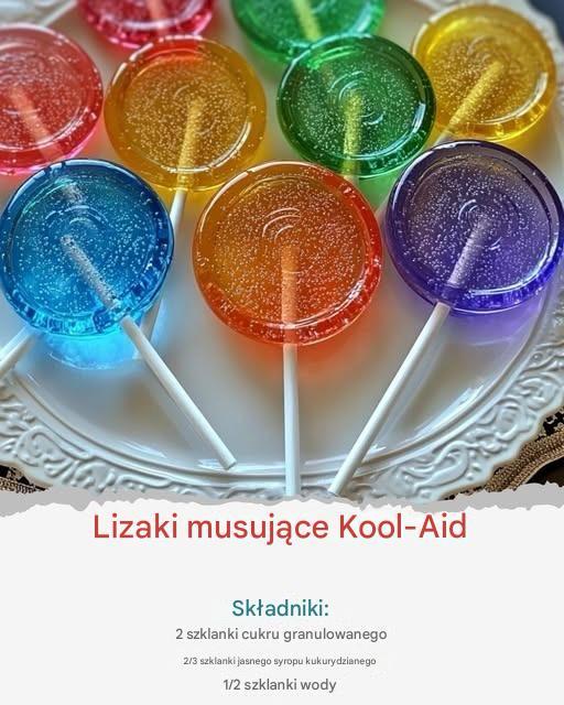 Lizaki musujące Kool-Aid