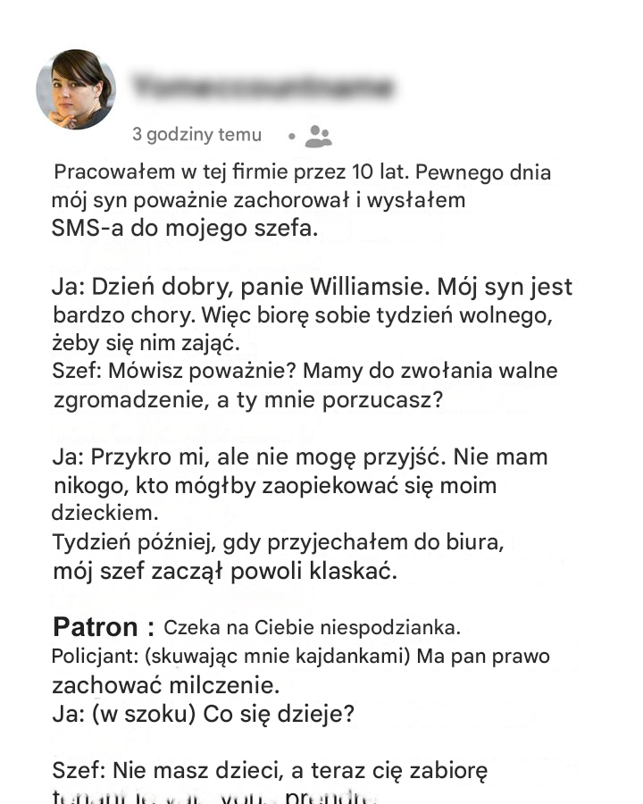 Pewną matkę zwolniono z pracy jeszcze przed jej rozpoczęciem. Opublikowała wiadomość na Facebooku, której szybko pożałowała.