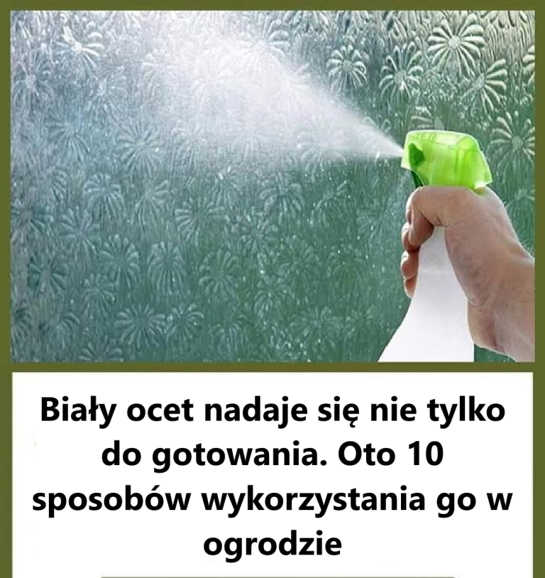 10 sposobów na wykorzystanie białego octu w ogrodzie