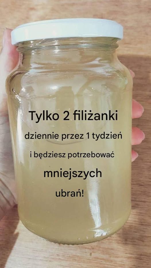 Tylko 2 filiżanki dziennie przez 1 tydzień i będziesz potrzebować mniejszych ubrań!